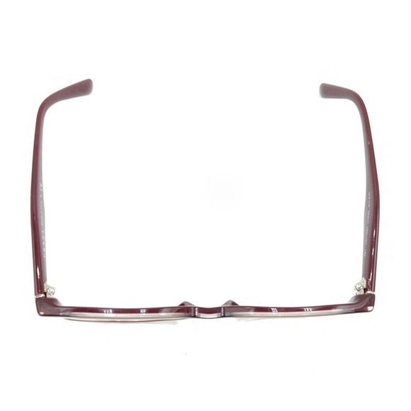 Prada VPR11R UAN-1O1 Dark Red Burgundy Cat Eye Eyeglasses Frames 50-17 140 Italy - Picture 3 of 12